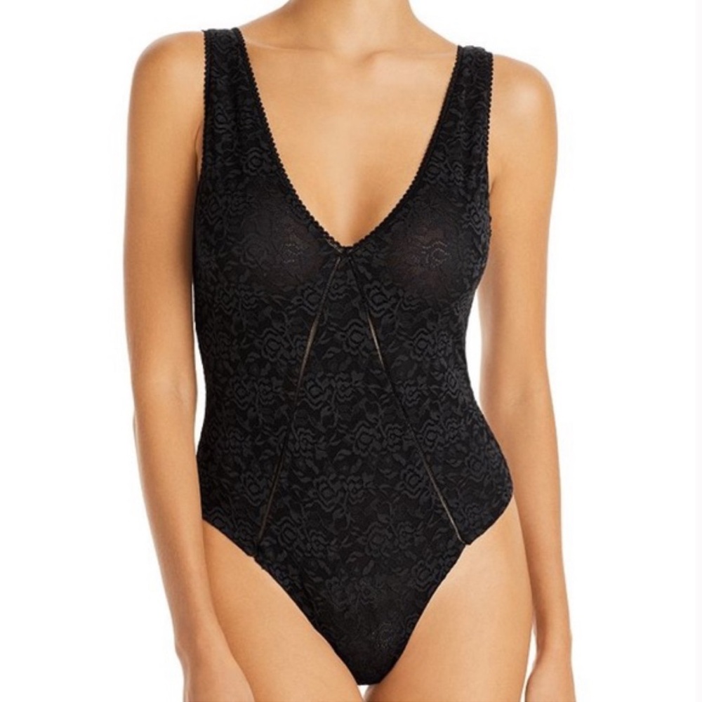 Jonathan Simkhai Standard Afton Lace Bodysuit